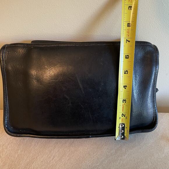 Vintage Coach Leather Basic Bag Purse - Picture 11 of 16